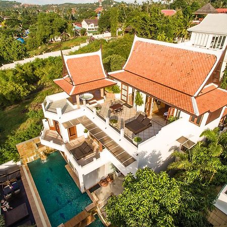 Thai Heritage Villa Melitta Bangrak Bohput, Beach, Pool, Seaviews, 6-Suite, Full Villa, Luxury, Aaa Location Koh Samui Luaran gambar