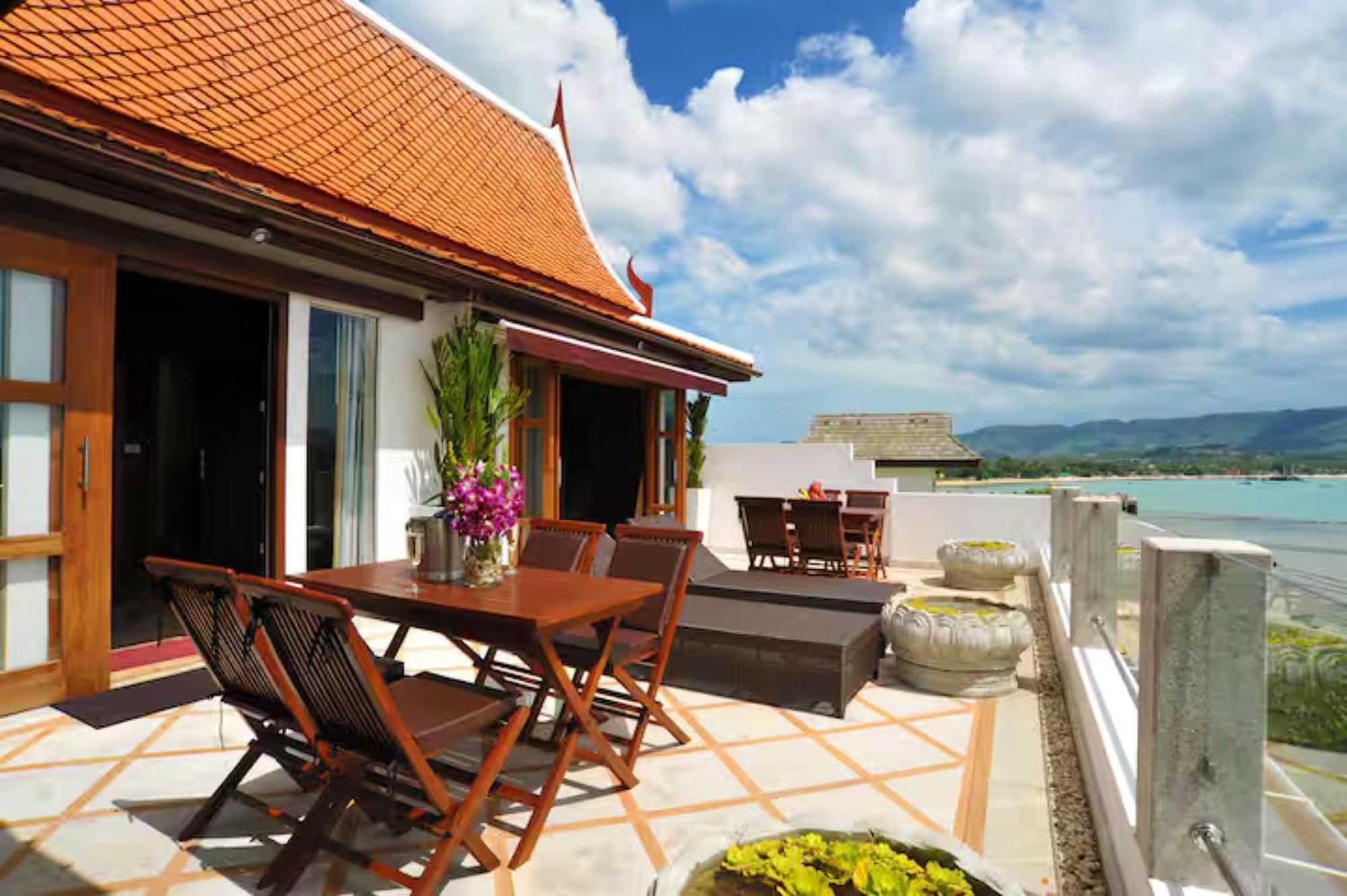 Thai Heritage Villa Melitta Bangrak Bohput, Beach, Pool, Seaviews, 6-Suite, Full Villa, Luxury, Aaa Location Koh Samui Luaran gambar