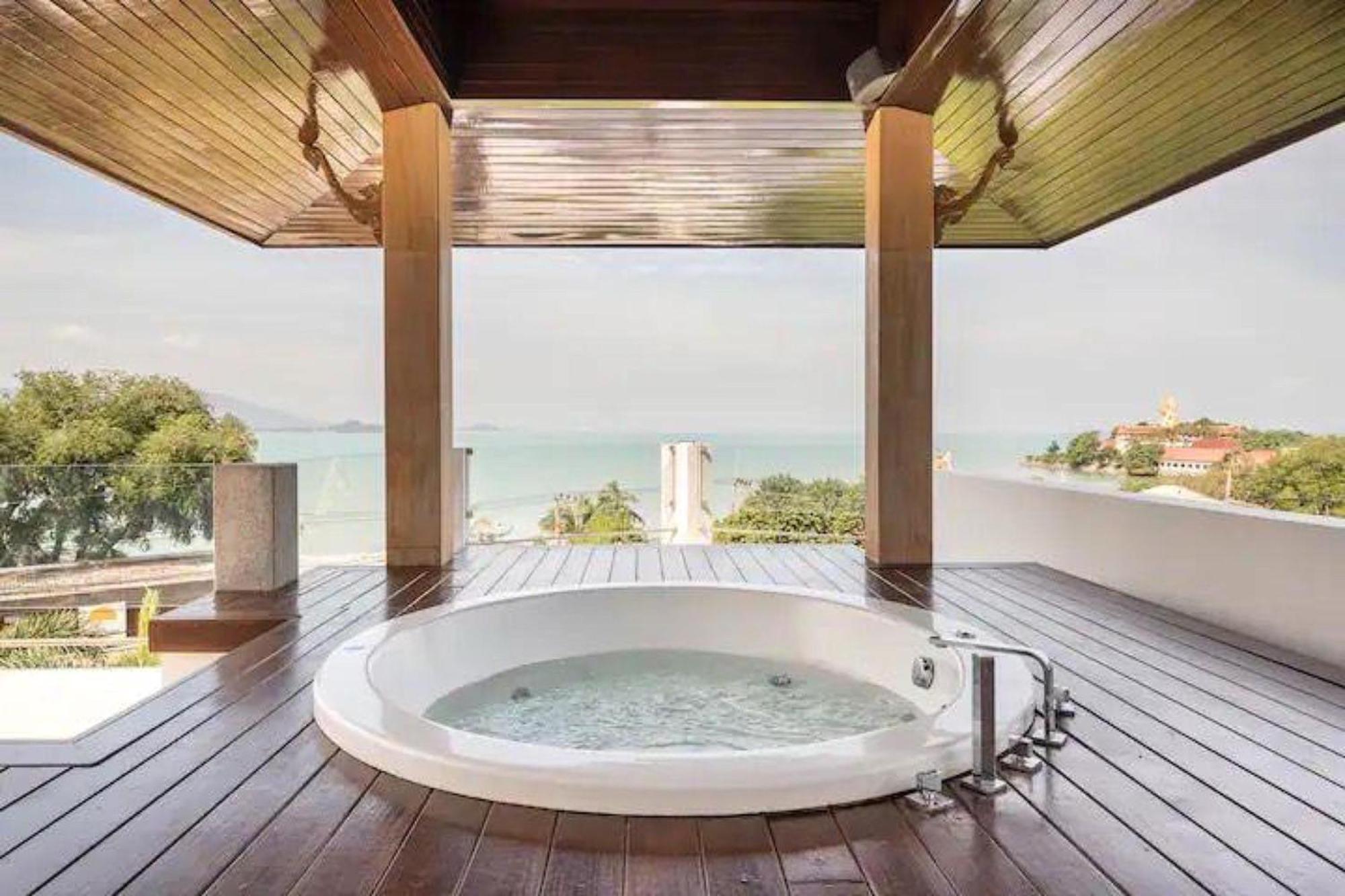 Thai Heritage Villa Melitta Bangrak Bohput, Beach, Pool, Seaviews, 6-Suite, Full Villa, Luxury, Aaa Location Koh Samui Luaran gambar